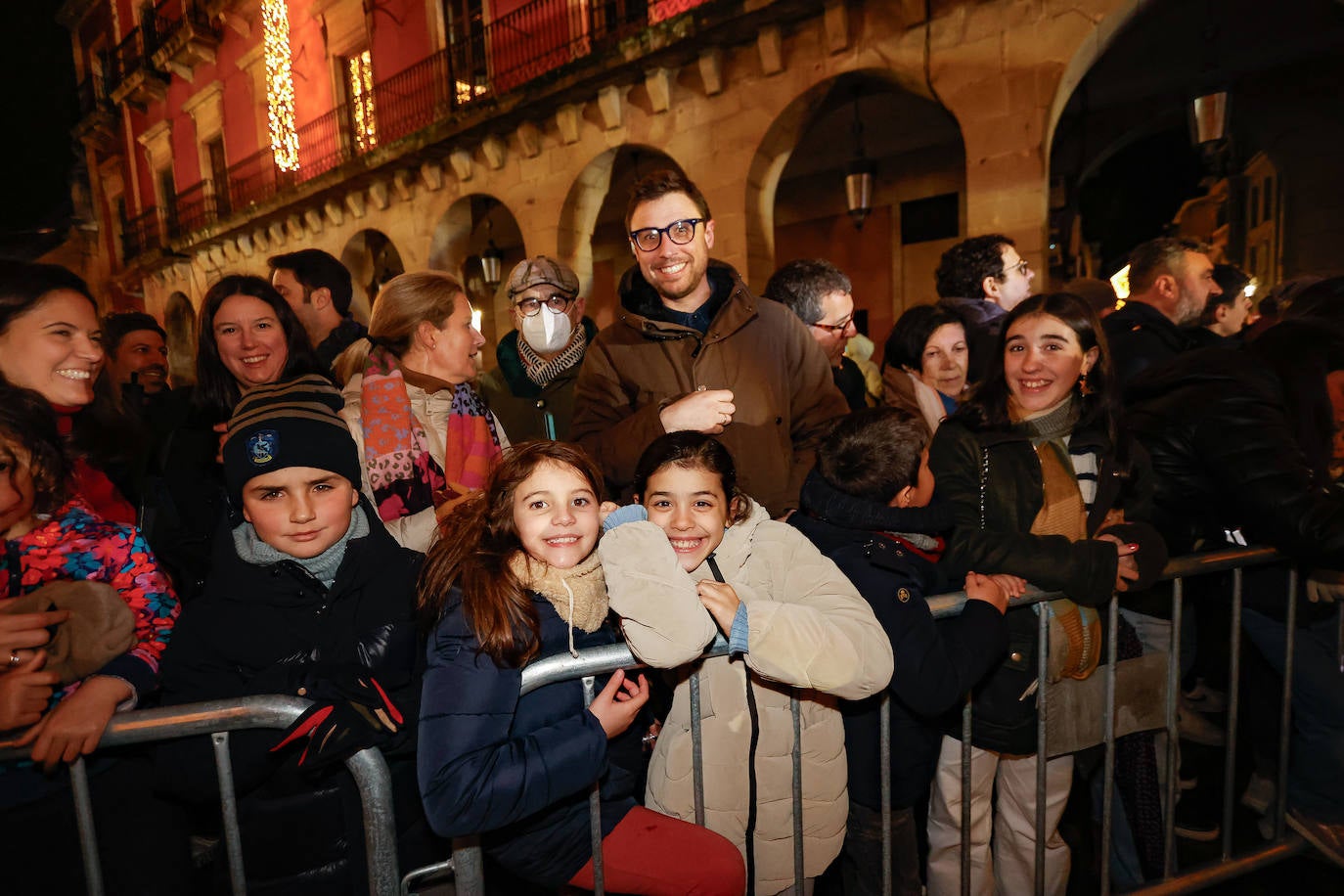 Los Reyes en el Ayuntamiento de Gijón