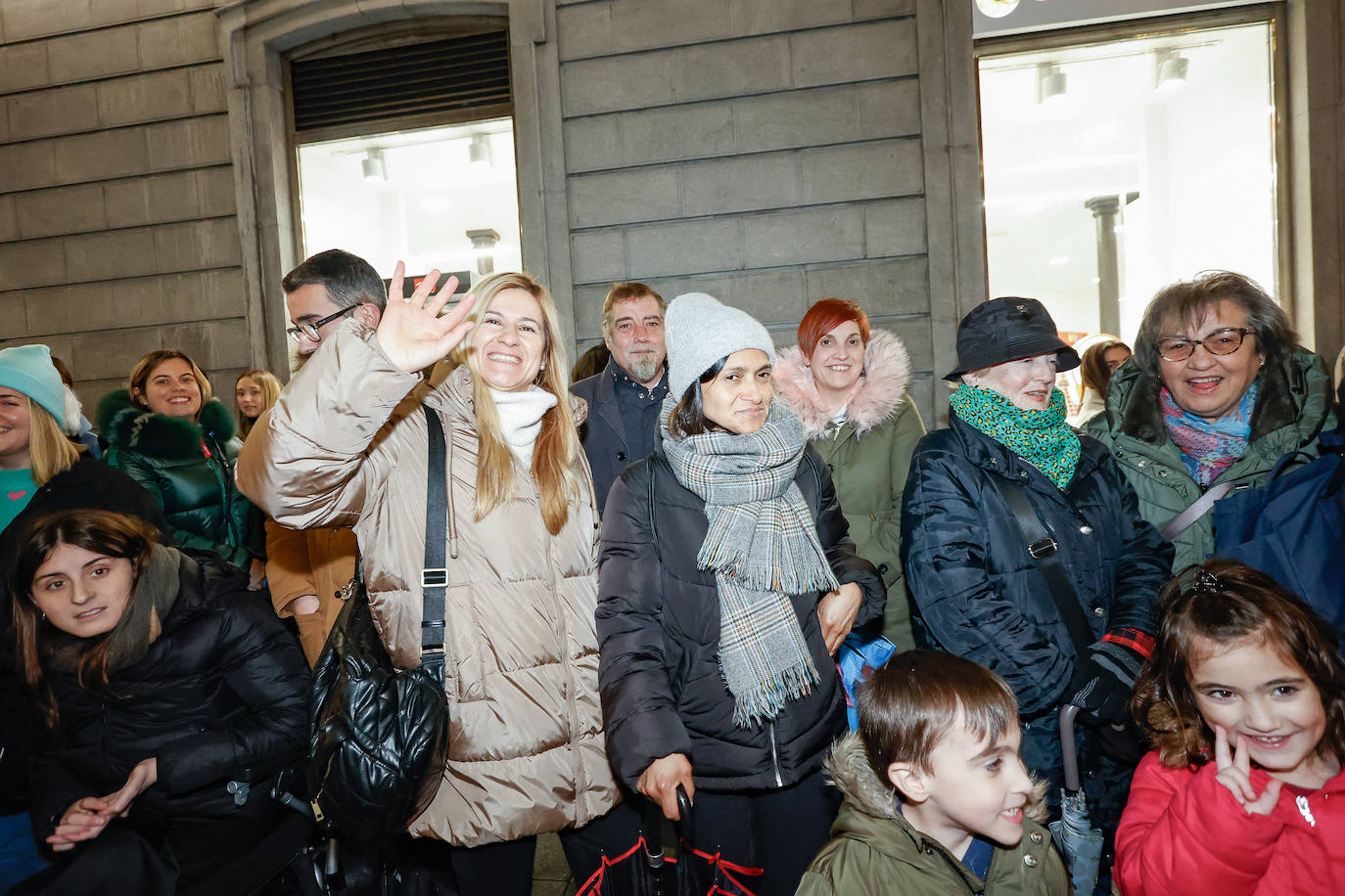 Los Reyes en el Ayuntamiento de Gijón