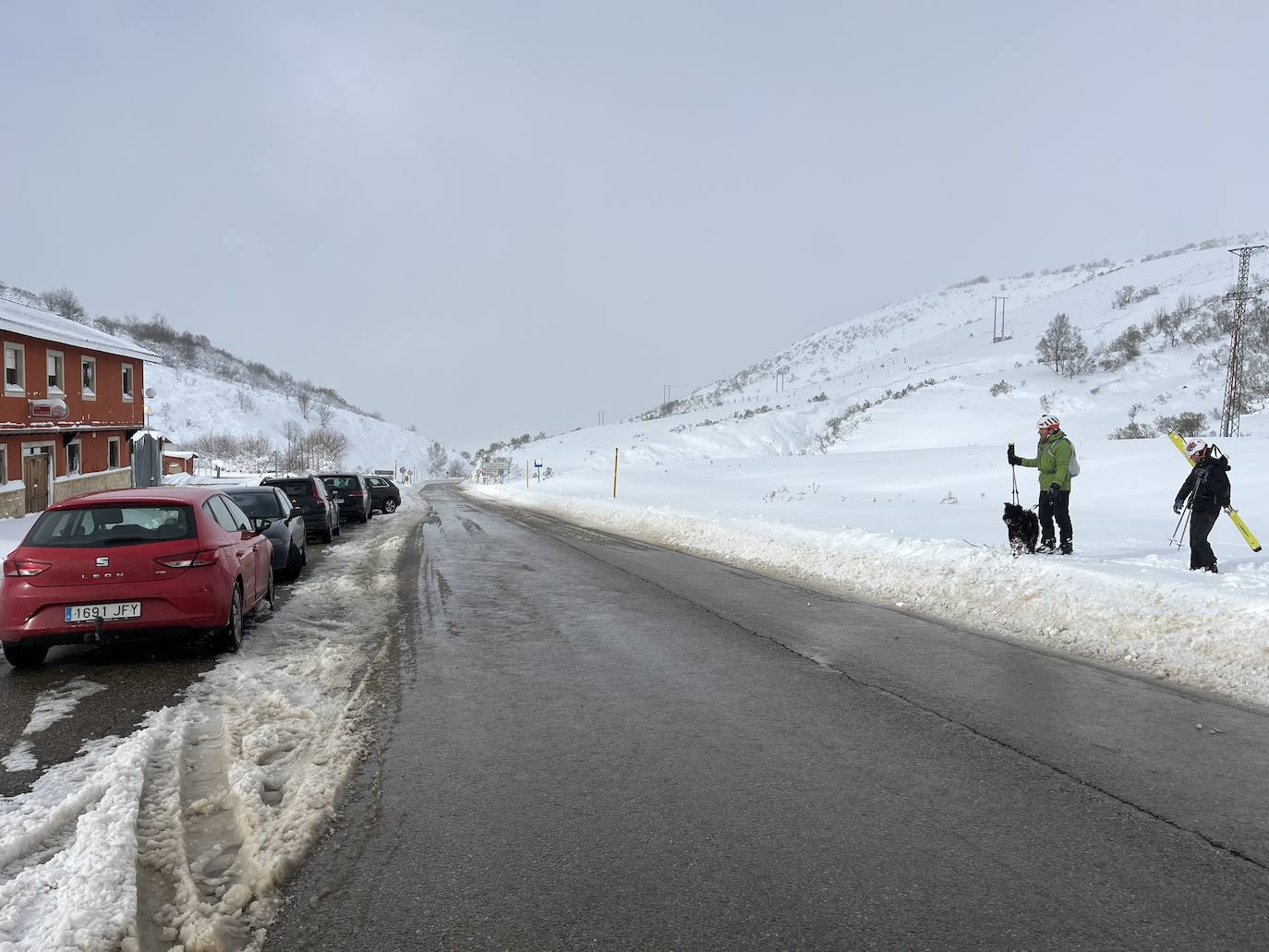 Asturias, bajo la nieve