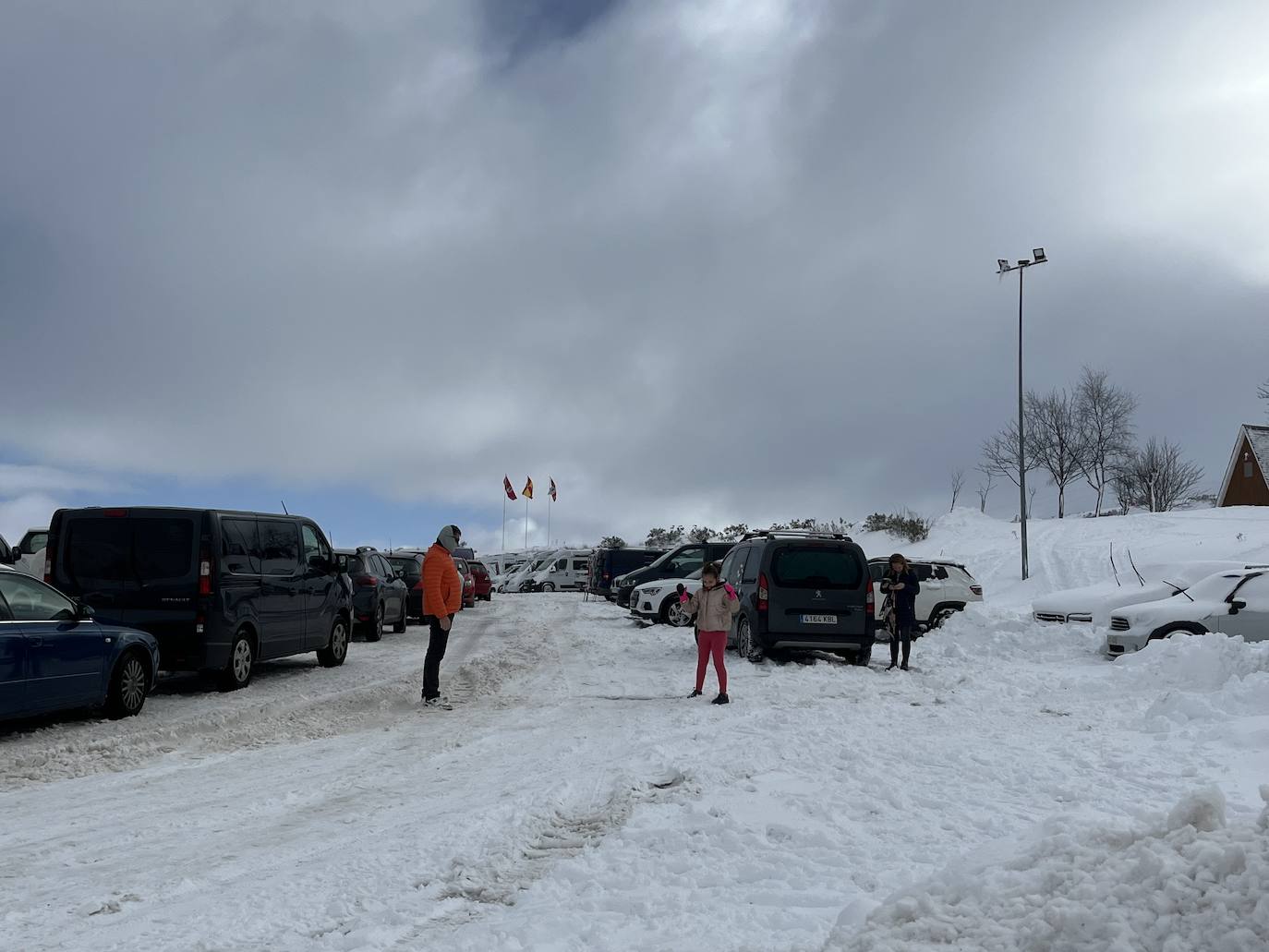 Asturias, bajo la nieve