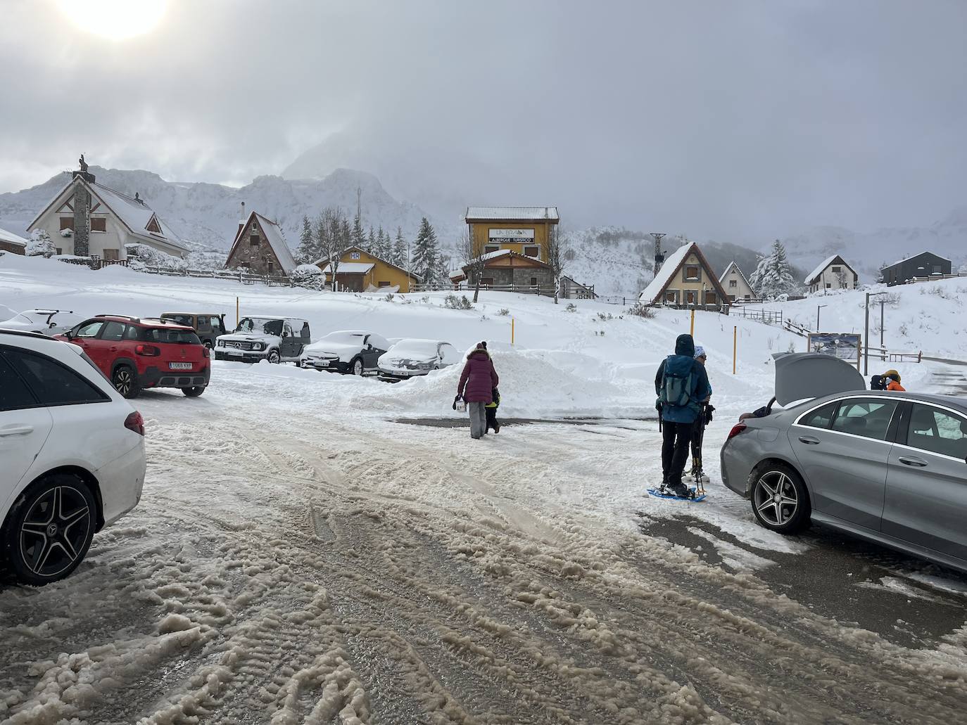 Asturias, bajo la nieve