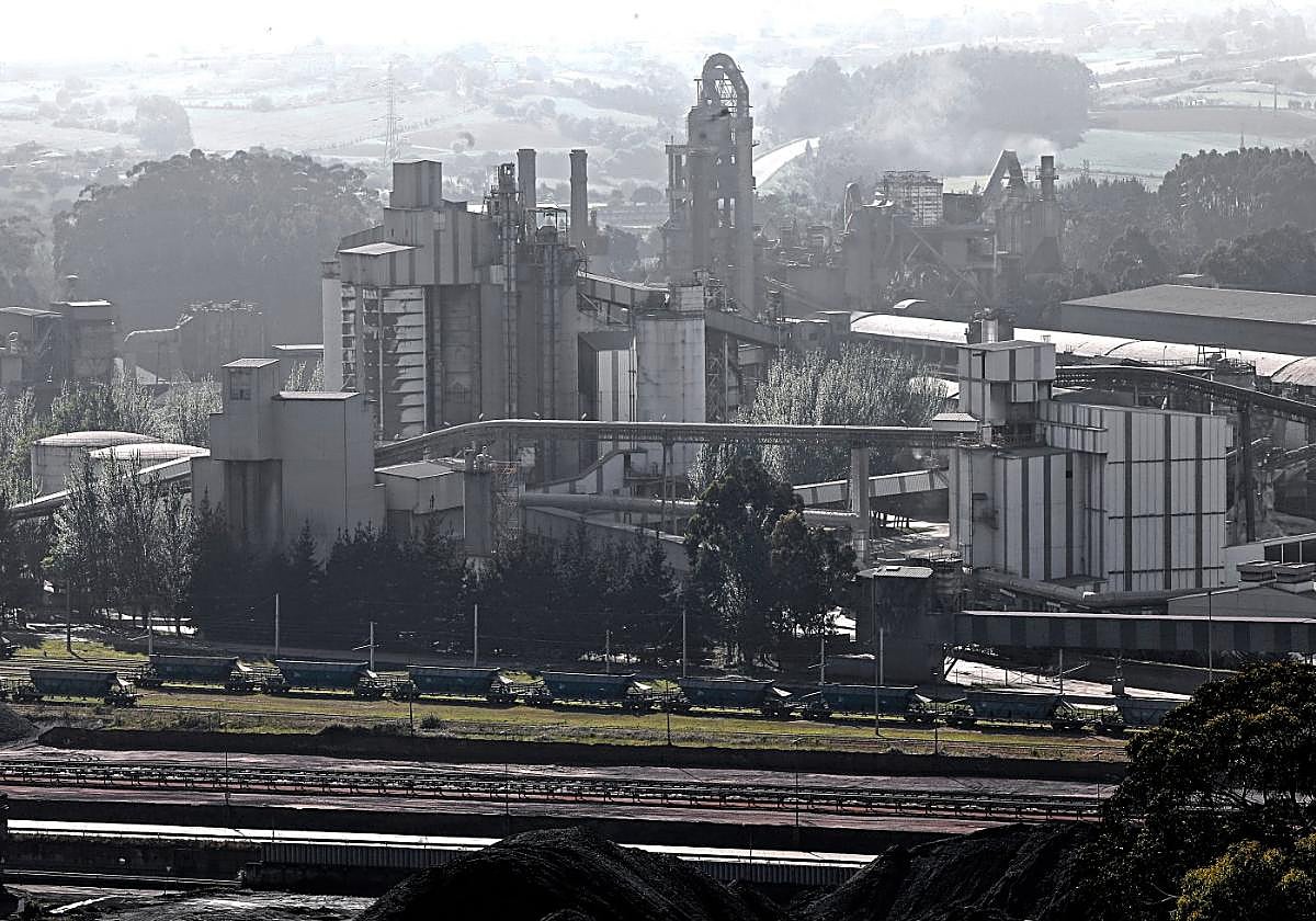 Cementera de Tudela Veguín, en Aboño.