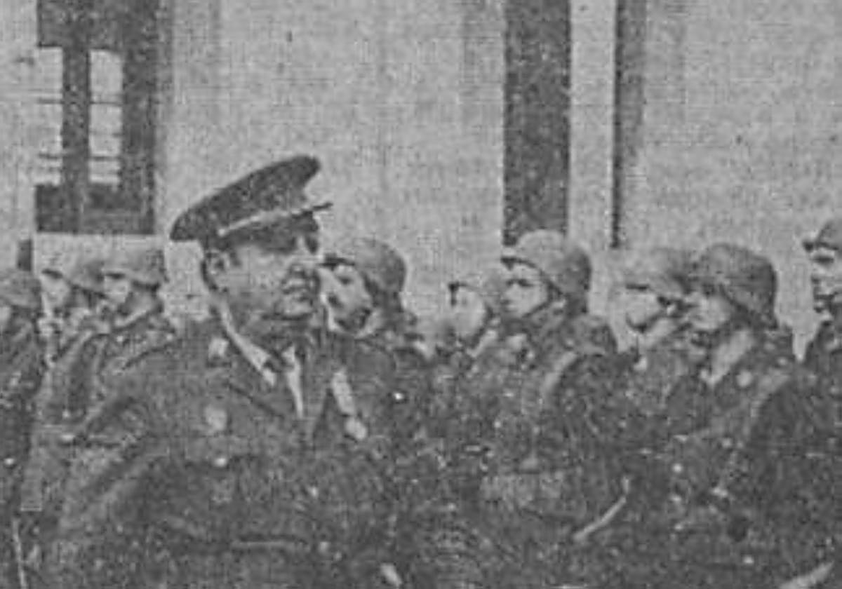 Pasando revista en El Coto.