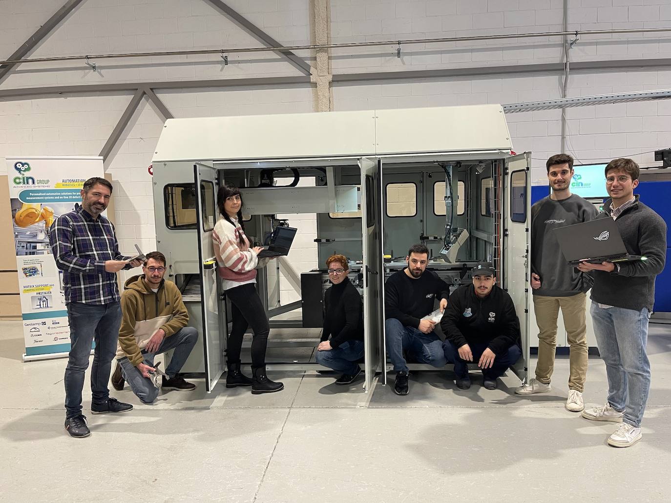 El equipo de CIN Advanced Systems.