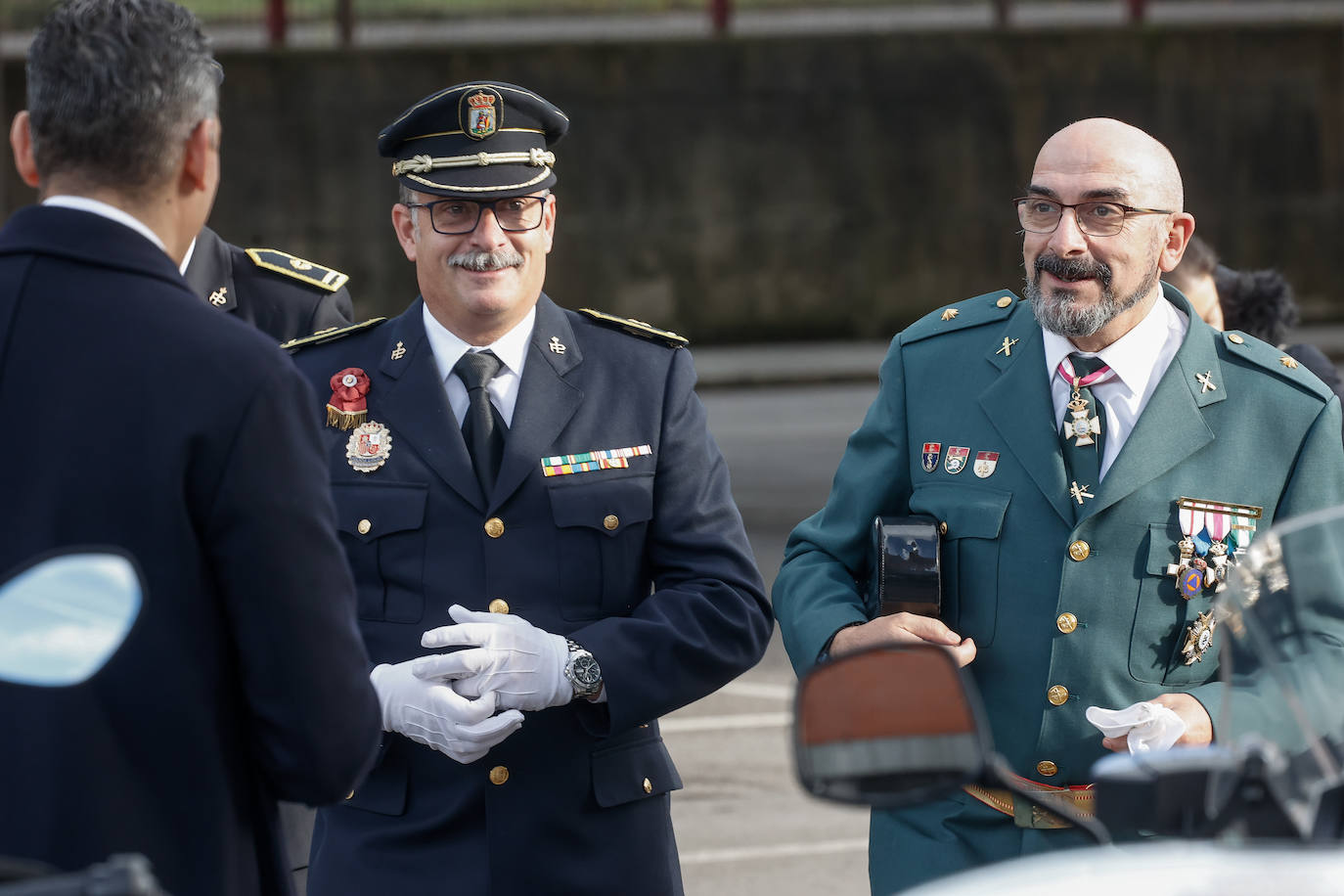 Gijón rinde homenaje a la Policía Nacional en su 200 aniversario