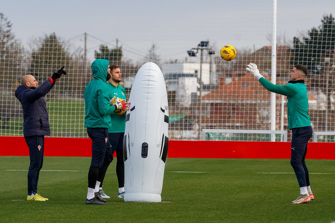 Entrenamiento del Sporting (13/01/2024)