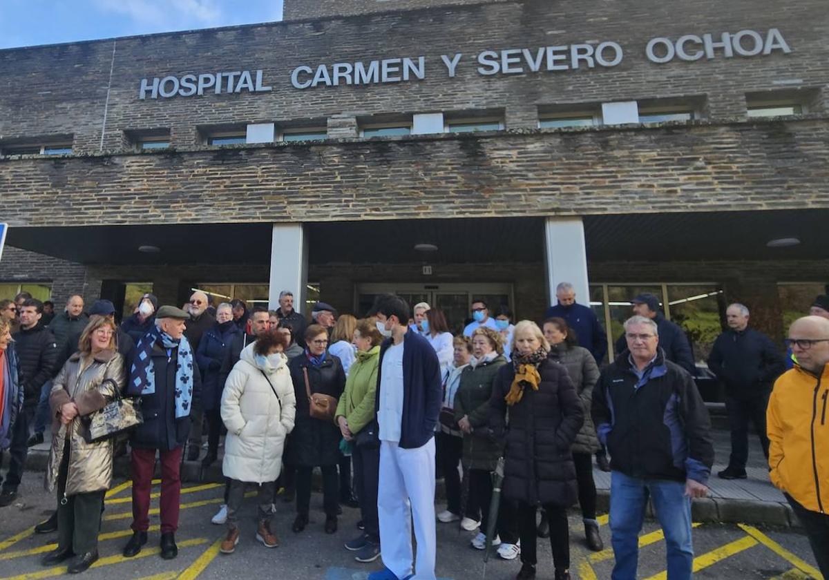 Protesta ante las dudas sobre el futuro de la sanidad en el suroccidente: «Quieren que desaparezca nuestro hospital»