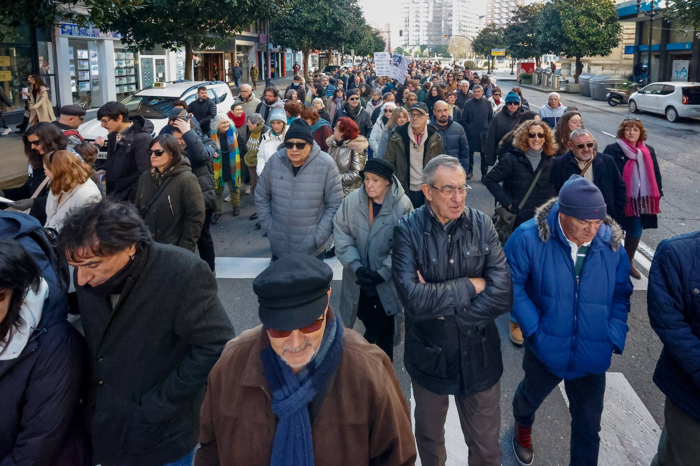 Concentración de apoyo al pueblo palestino en Gijón