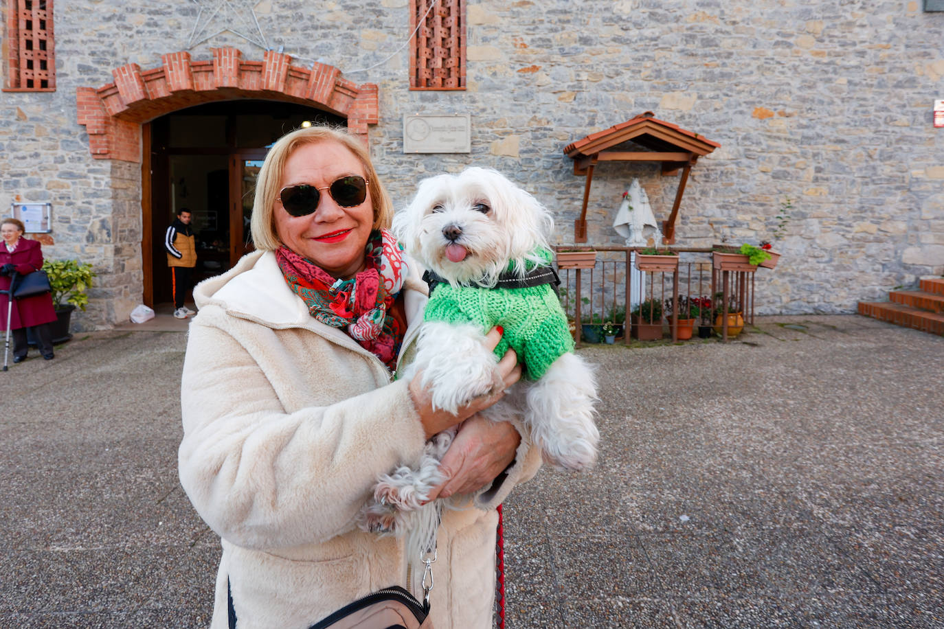 Bendición de mascotas en Gijón por San Antón