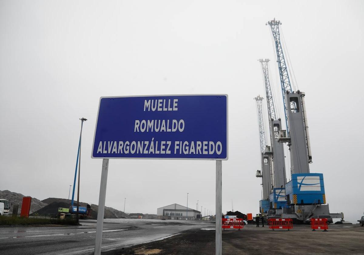 Muelle de Romualdo Alvargonzález.