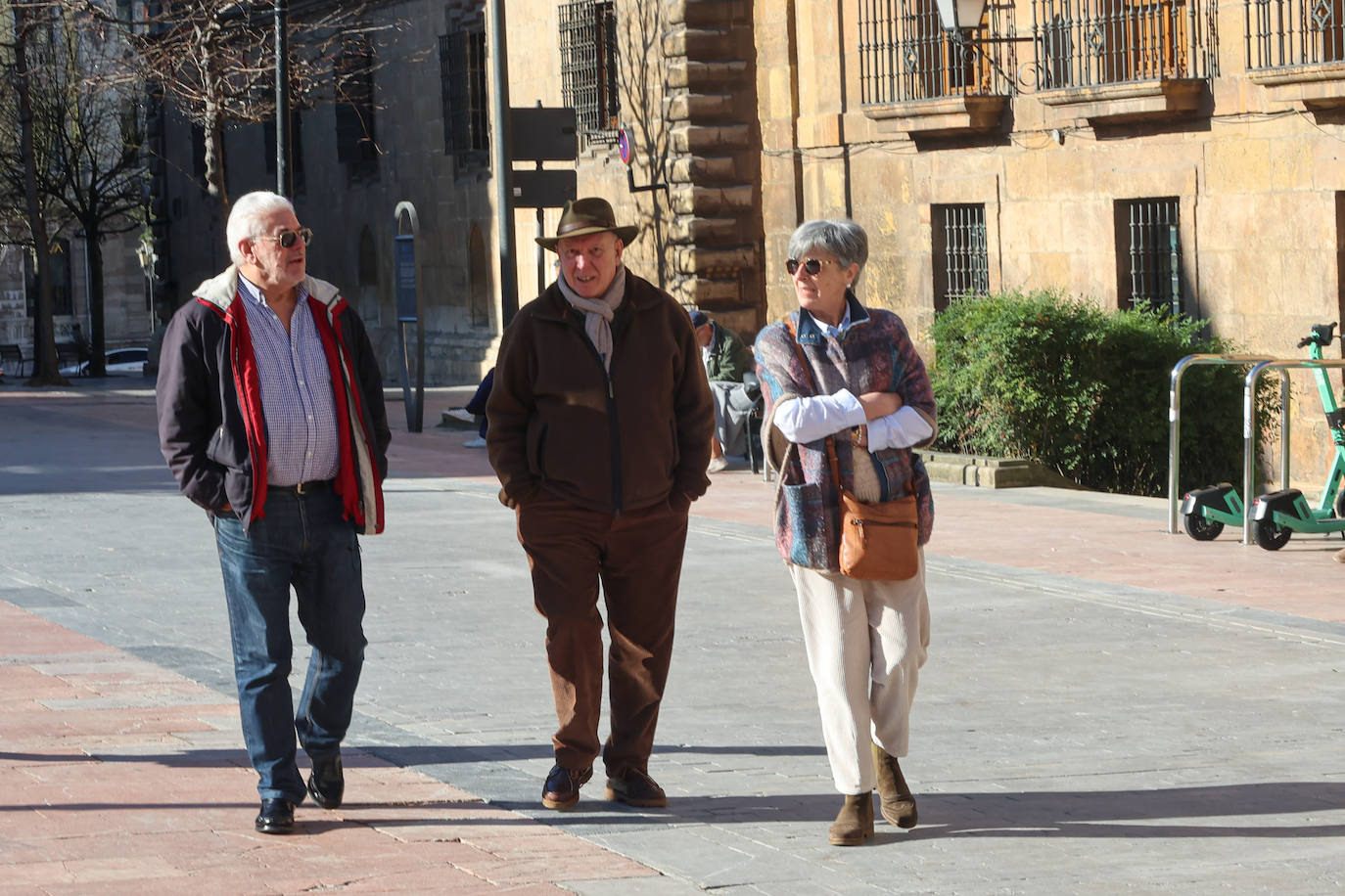 Jornada de buen tiempo en Asturias en pleno enero