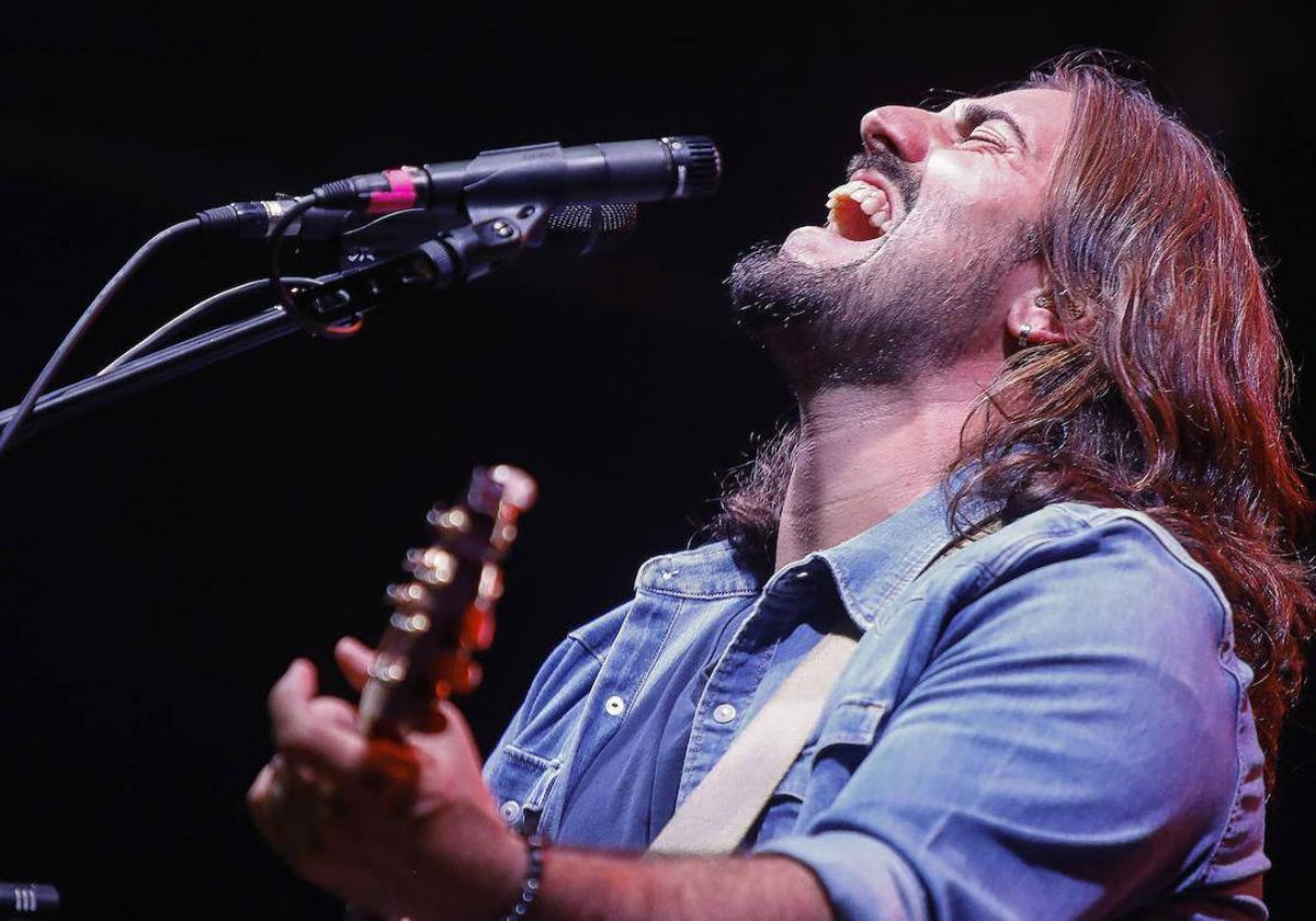 Andrés Suárez, en un pasado concierto en el Ewan Fest.