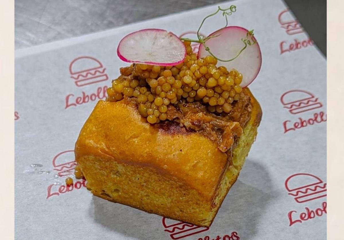 El bocadillo ganador se llama 'Lebollito'.