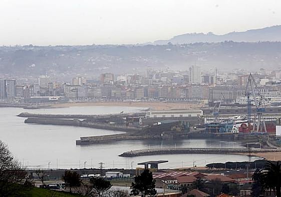 Contaminación en Gijón.