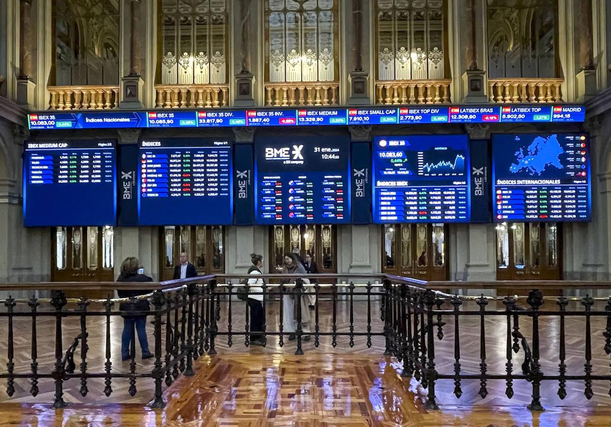 La bolsa de Madrid, el pasado miércoles.