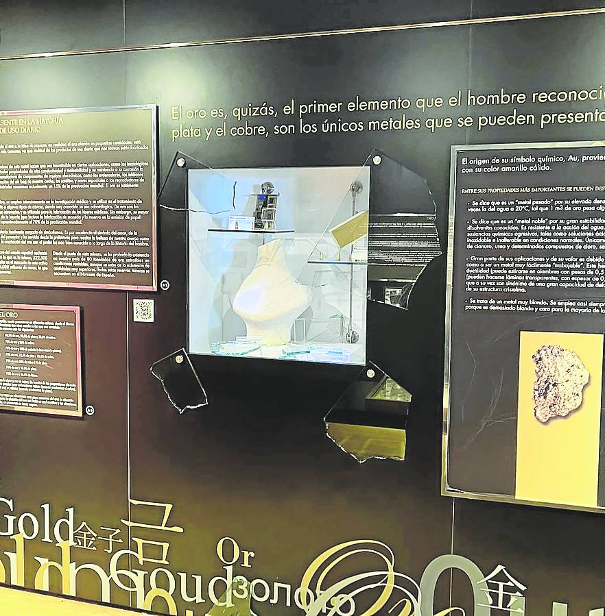 Asaltan el Museo del Oro de Navelgas