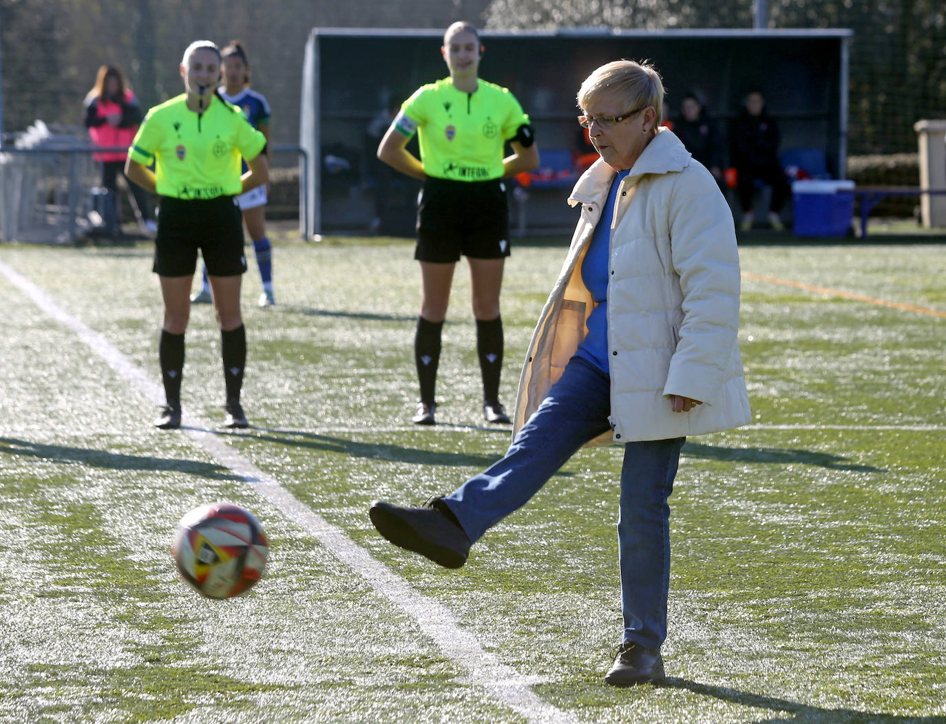 El derbi femenino Real Oviedo - Sporting de Gijón, en imágenes