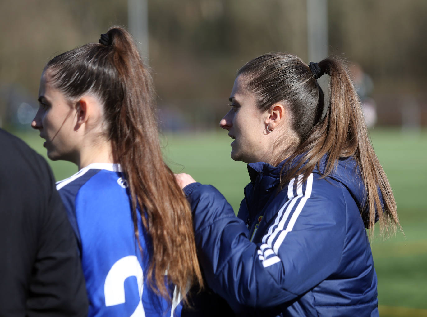 El derbi femenino Real Oviedo - Sporting de Gijón, en imágenes