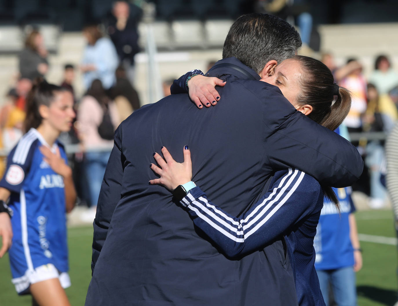 El derbi femenino Real Oviedo - Sporting de Gijón, en imágenes