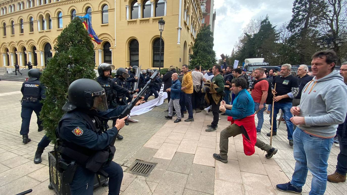Tractorada en Asturias: las imágenes que deja la protesta del campo asturiano