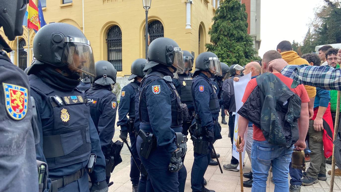 Tractorada en Asturias: las imágenes que deja la protesta del campo asturiano