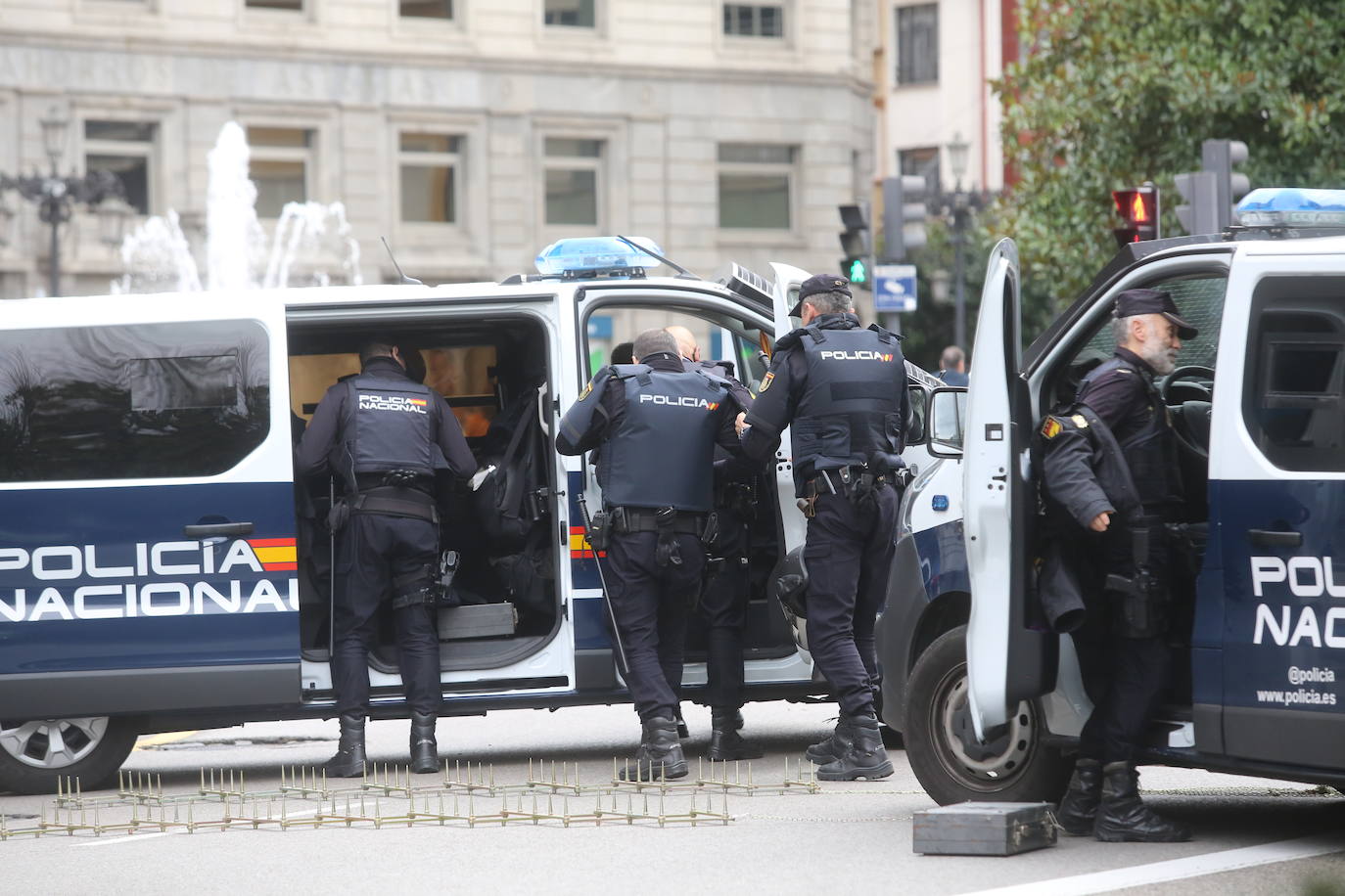 Así ha sido la tractorada en Oviedo de este viernes