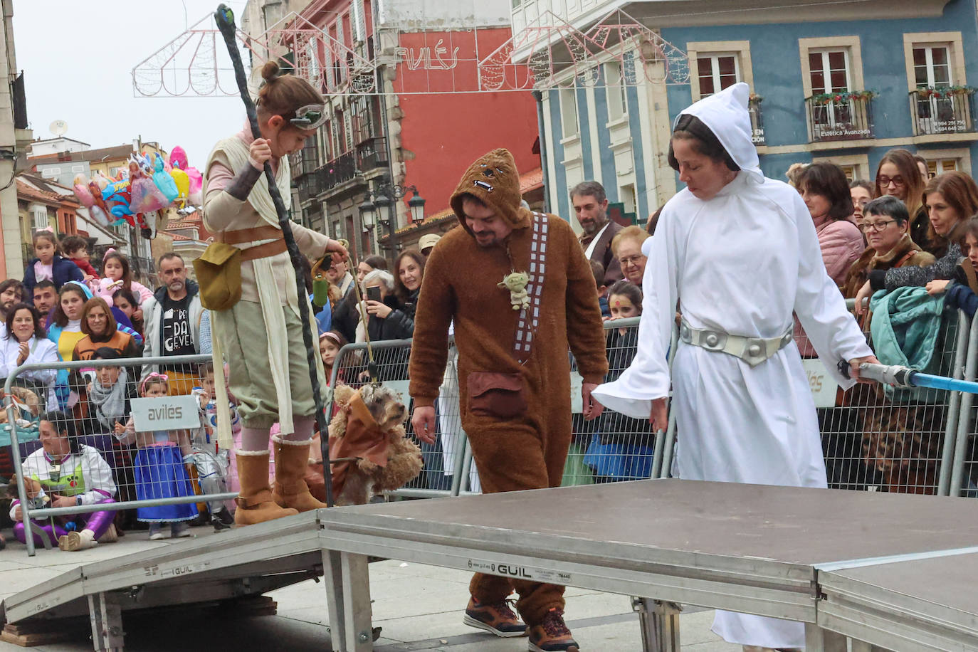 Las mascotas se disfrazan en Avilés