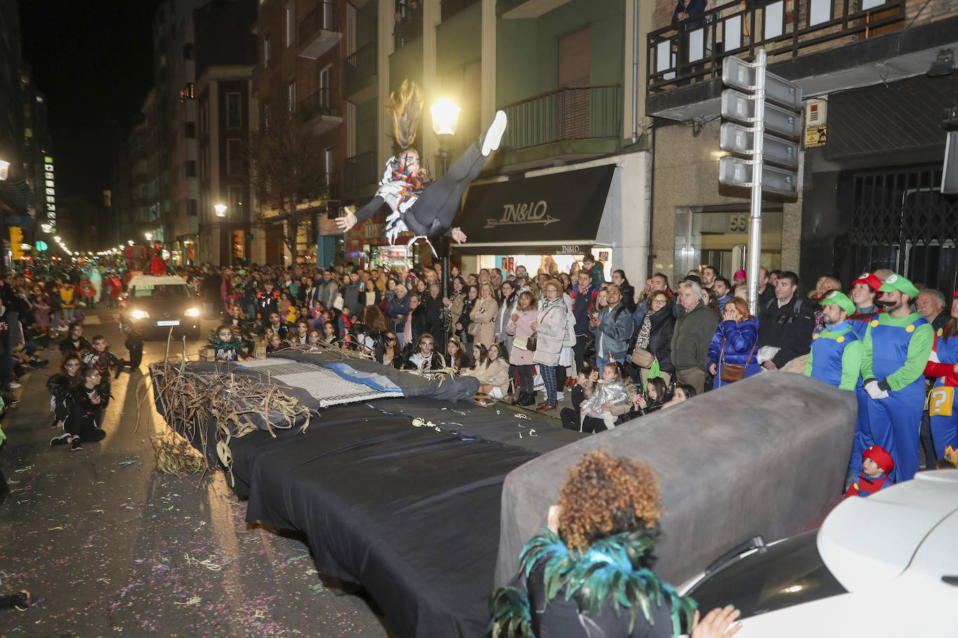 Así fue el desfile de carnaval de Gijón: una multitud y despliegue de originalidad