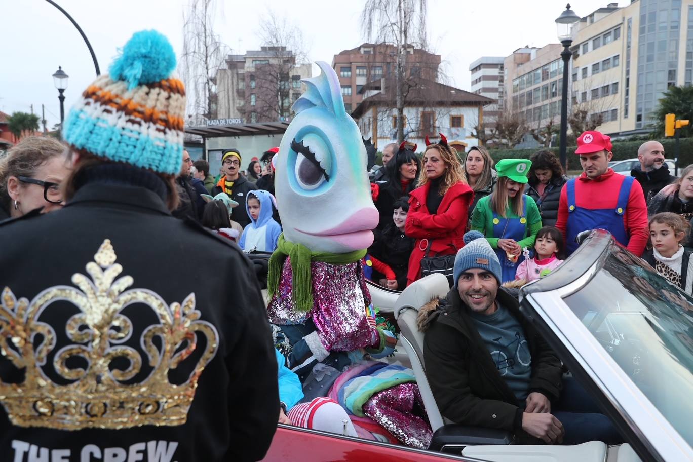 Así fue el desfile de carnaval de Gijón: una multitud y despliegue de originalidad