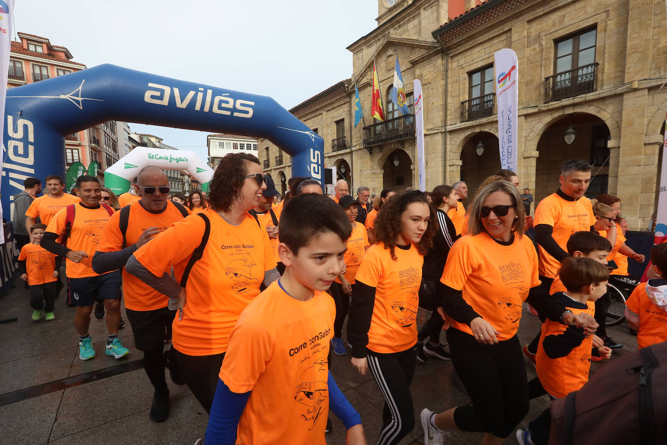 Las imágenes de la carrera Galbán en Avilés