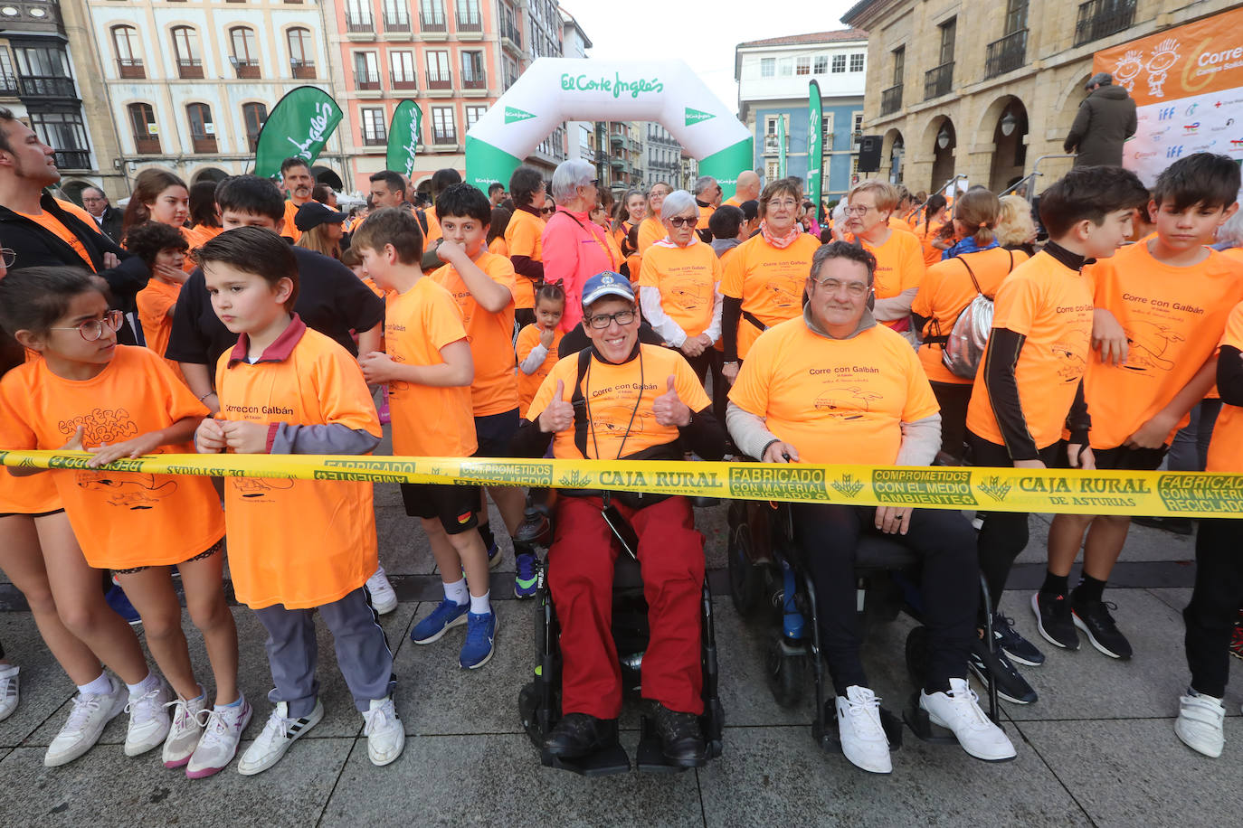 Las imágenes de la carrera Galbán en Avilés