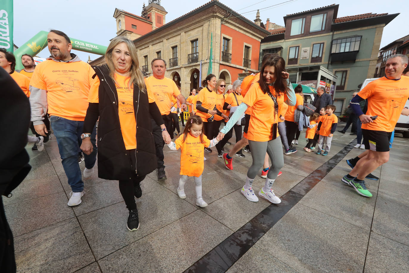 Las imágenes de la carrera Galbán en Avilés