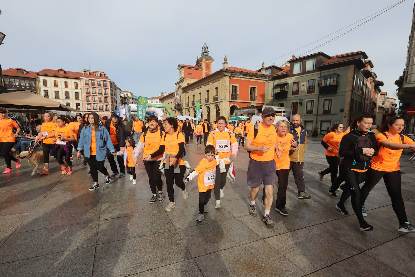 Las imágenes de la carrera Galbán en Avilés