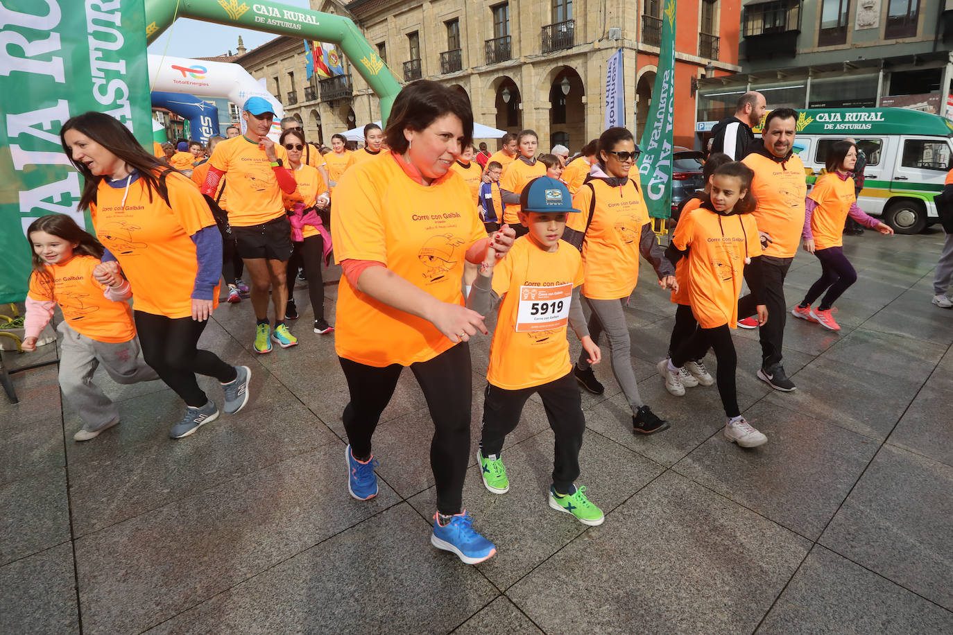 Las imágenes de la carrera Galbán en Avilés