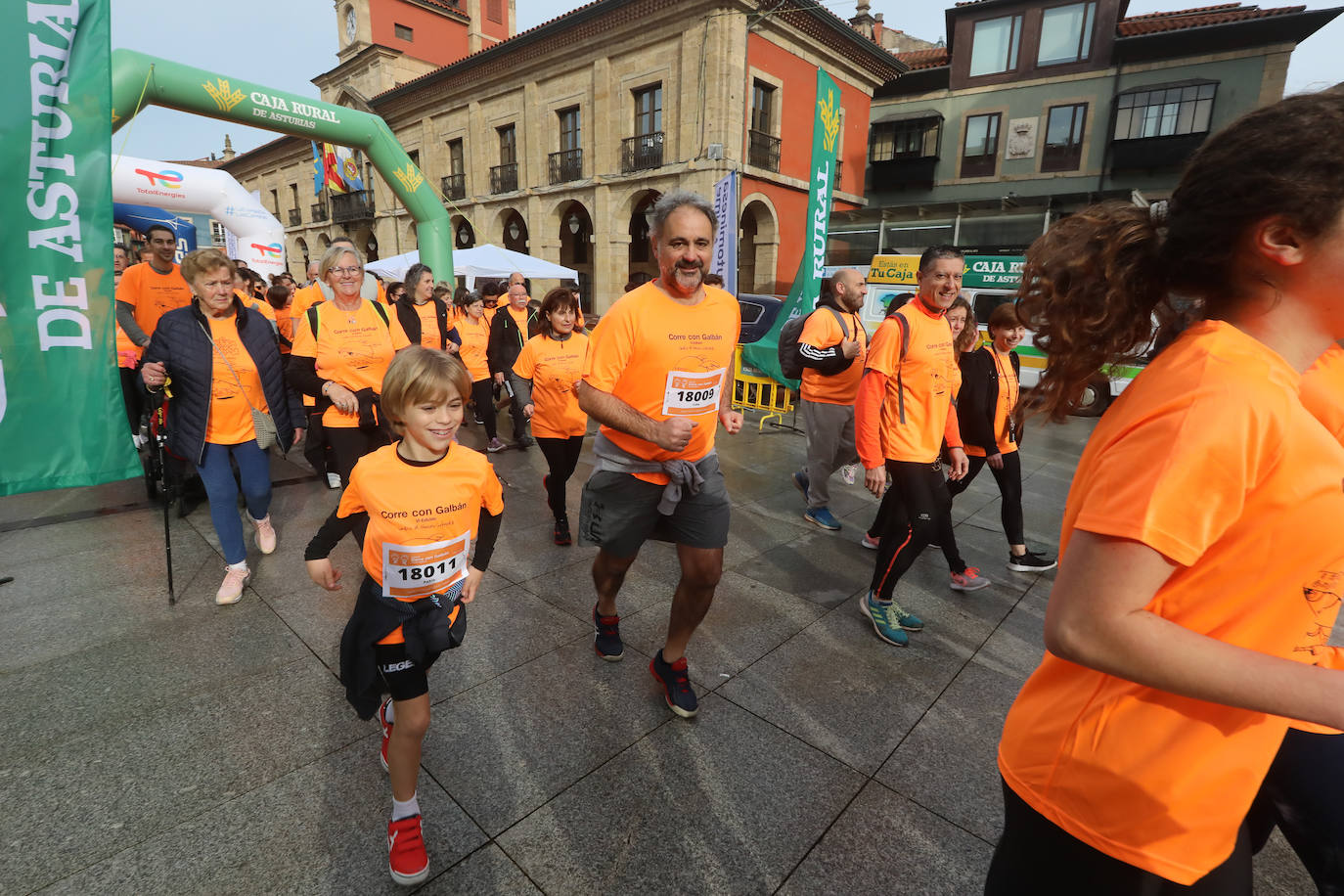 Las imágenes de la carrera Galbán en Avilés