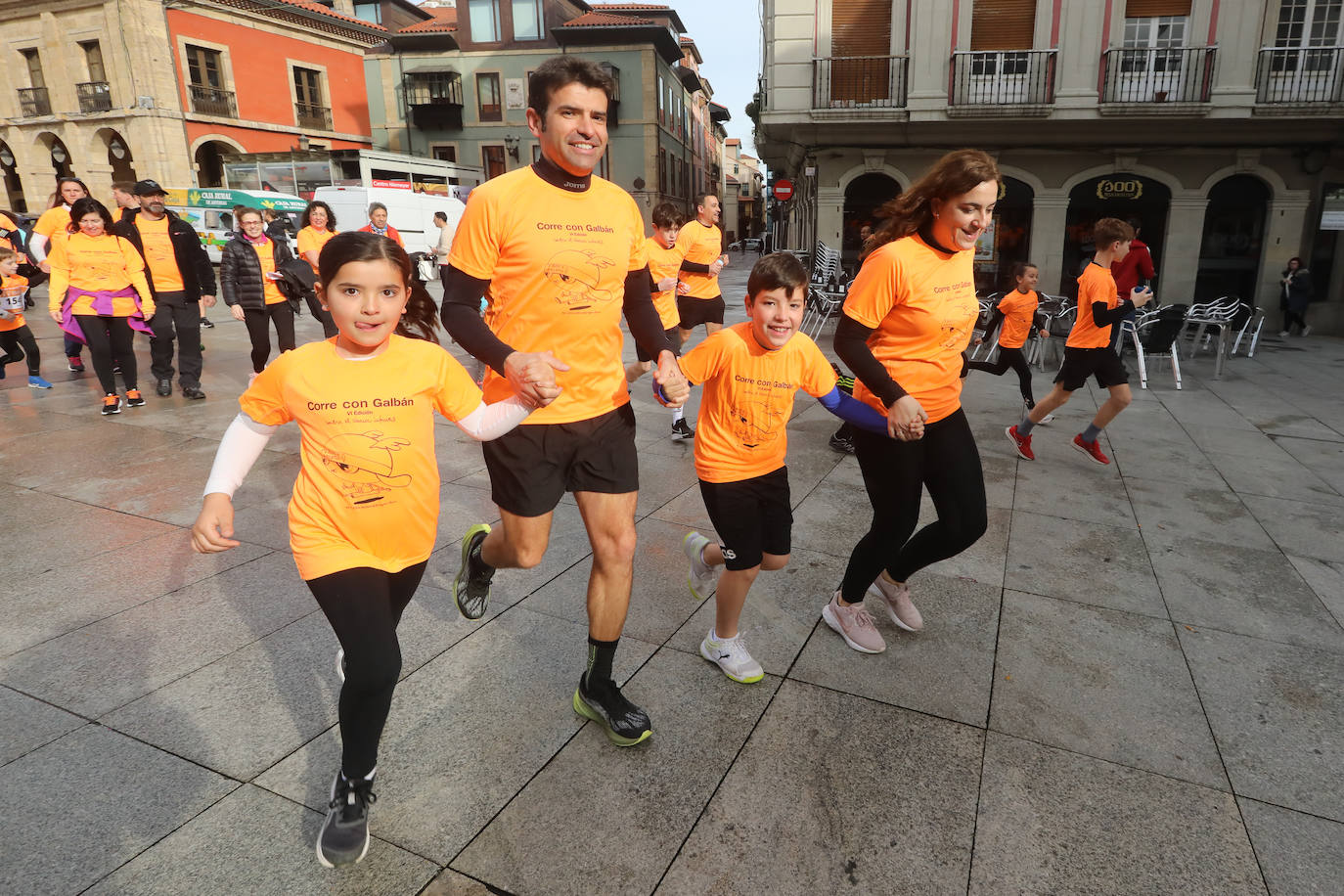 Las imágenes de la carrera Galbán en Avilés