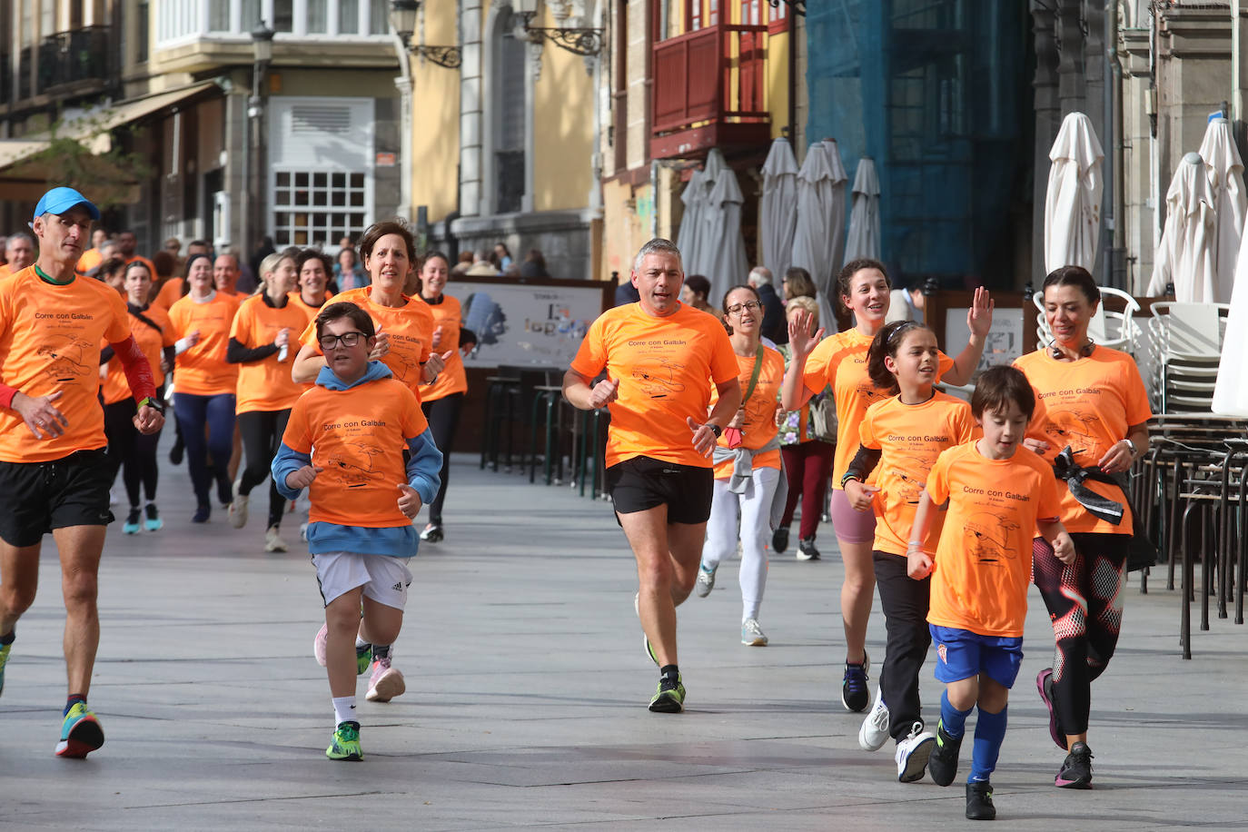 Las imágenes de la carrera Galbán en Avilés