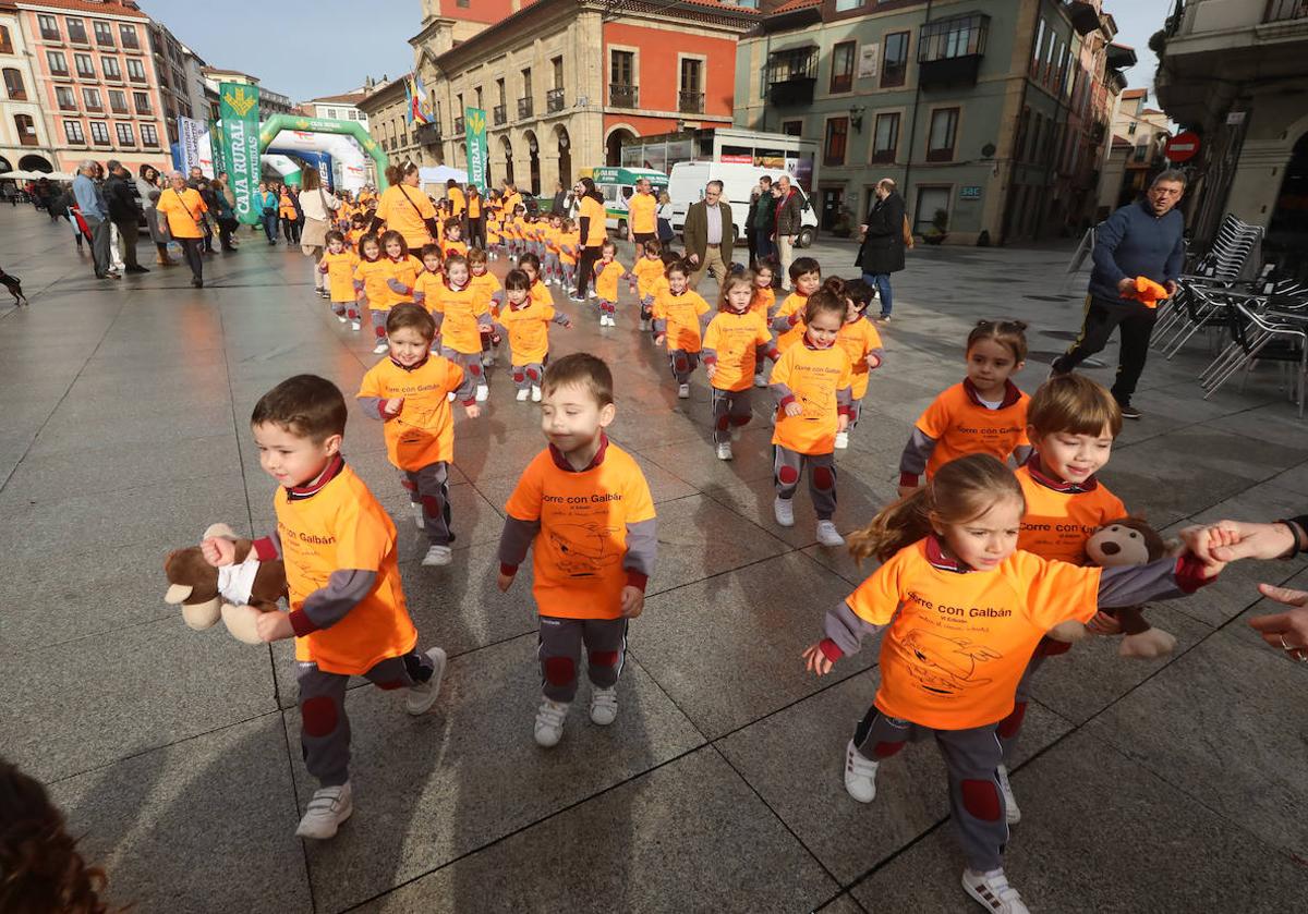 Las imágenes de la carrera Galbán en Avilés