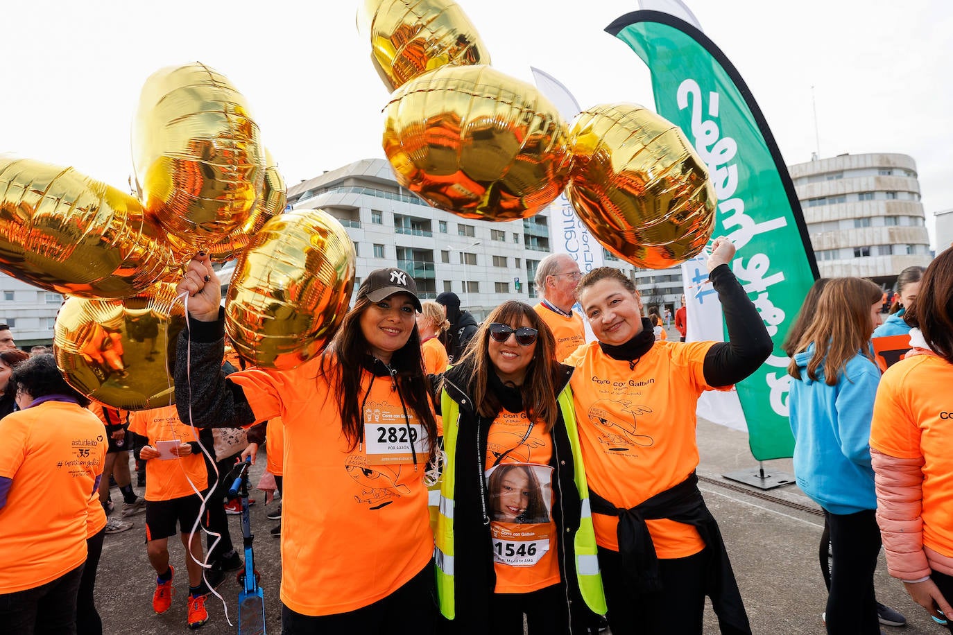 Las imágenes de la carrera Galbán en Gijón