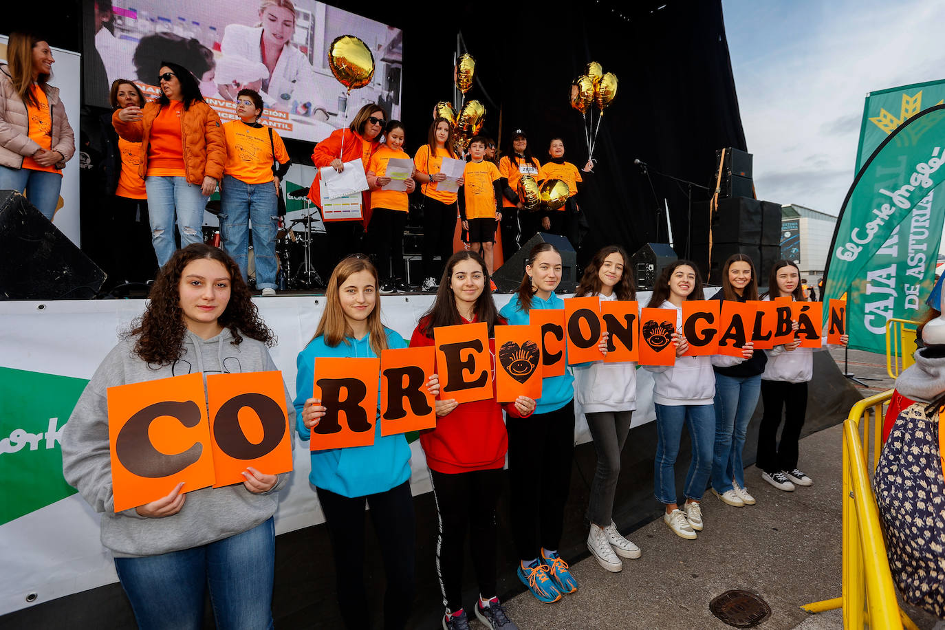 Las imágenes de la carrera Galbán en Gijón