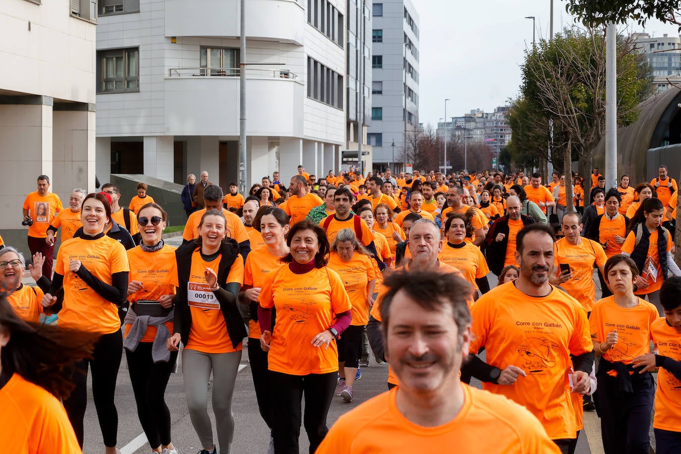 Las imágenes de la carrera Galbán en Gijón