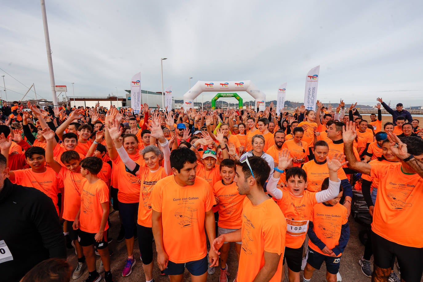 Las imágenes de la carrera Galbán en Gijón