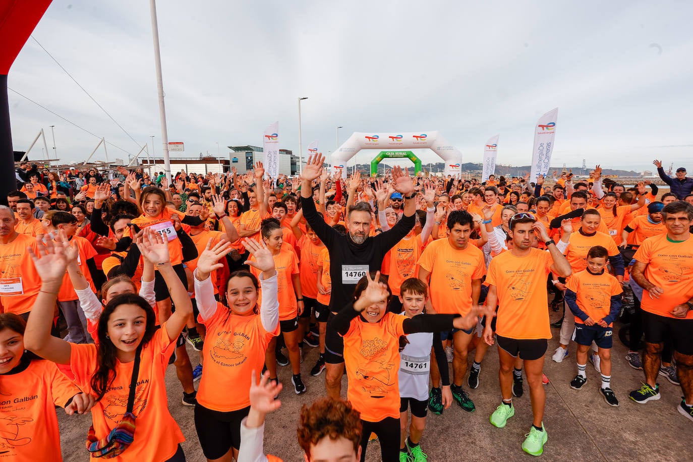 Las imágenes de la carrera Galbán en Gijón