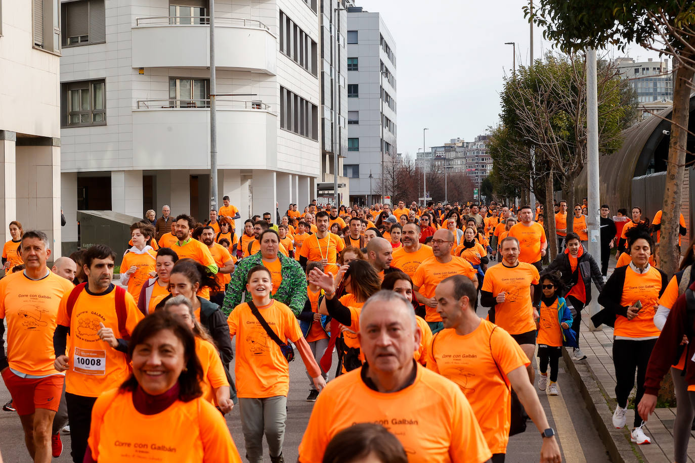 Las imágenes de la carrera Galbán en Gijón