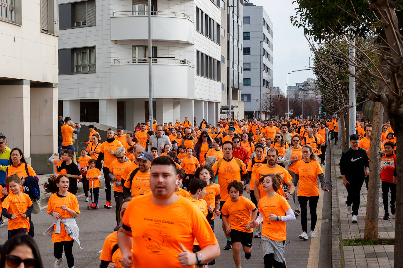 Las imágenes de la carrera Galbán en Gijón