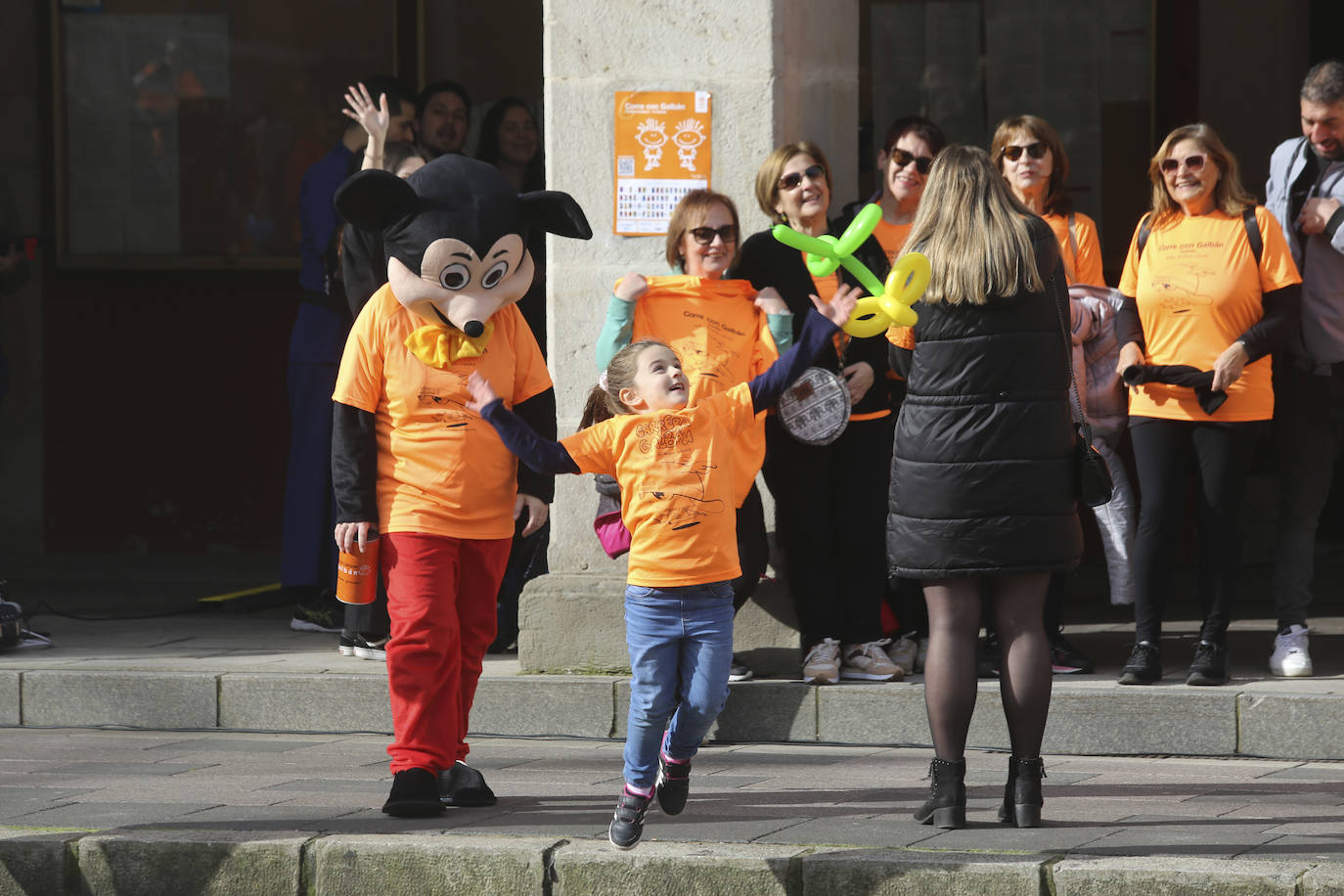 Asturias corre por Galbán contra el cáncer infantil