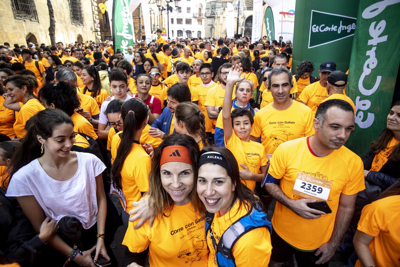 Las imágenes de la carrera Galbán en Oviedo