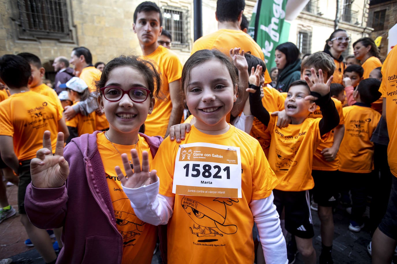 Las imágenes de la carrera Galbán en Oviedo