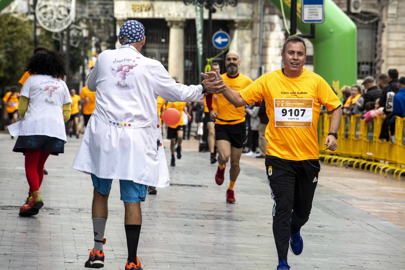 Las imágenes de la carrera Galbán en Oviedo