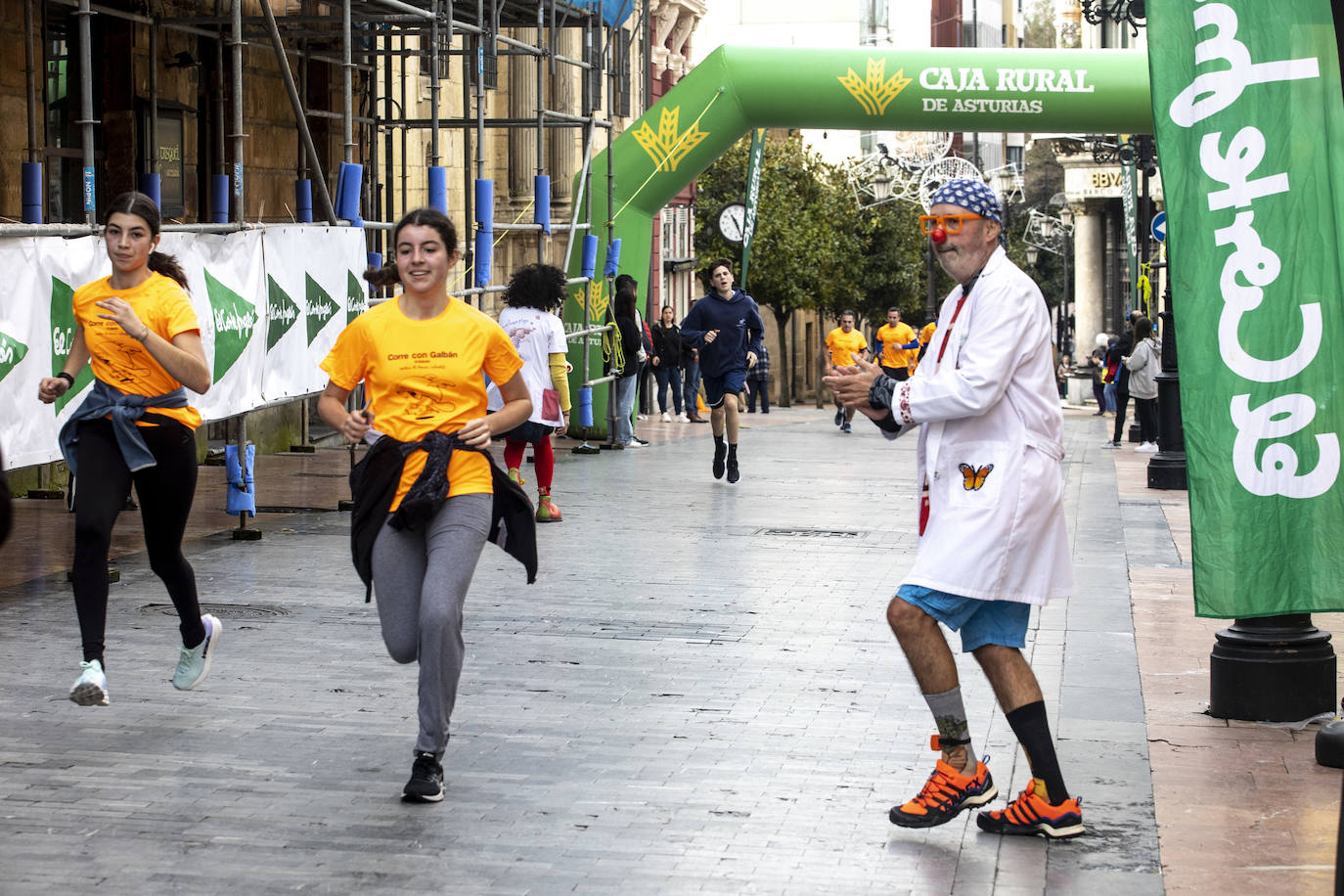 Las imágenes de la carrera Galbán en Oviedo